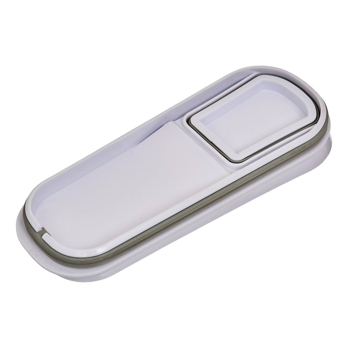 Boîte de conservation ovale 4,4L STREAKS transparent, 5FIVE SIMPLY SMART