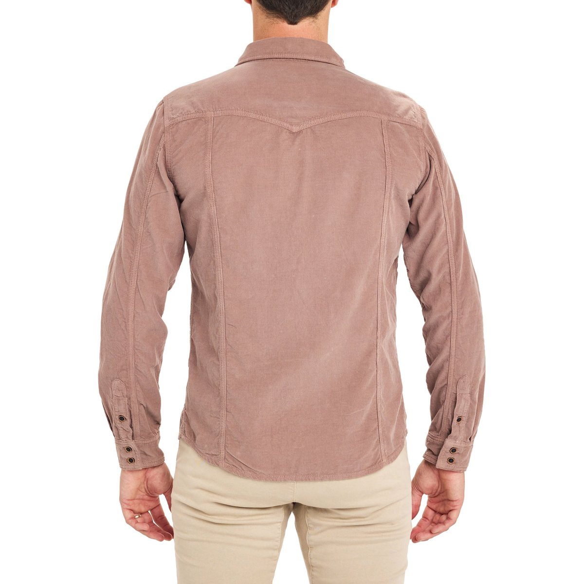 CHEMISE VELOURS MAUVE purple, PULLIN