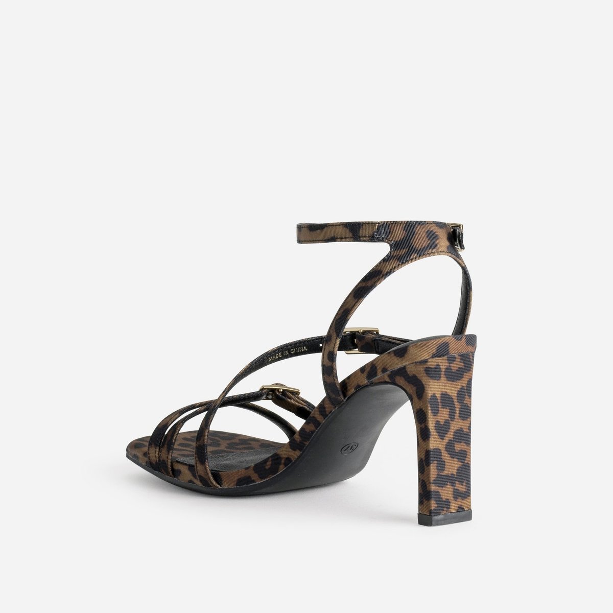 Sandale À Talon GALINA leopard, TEXTO