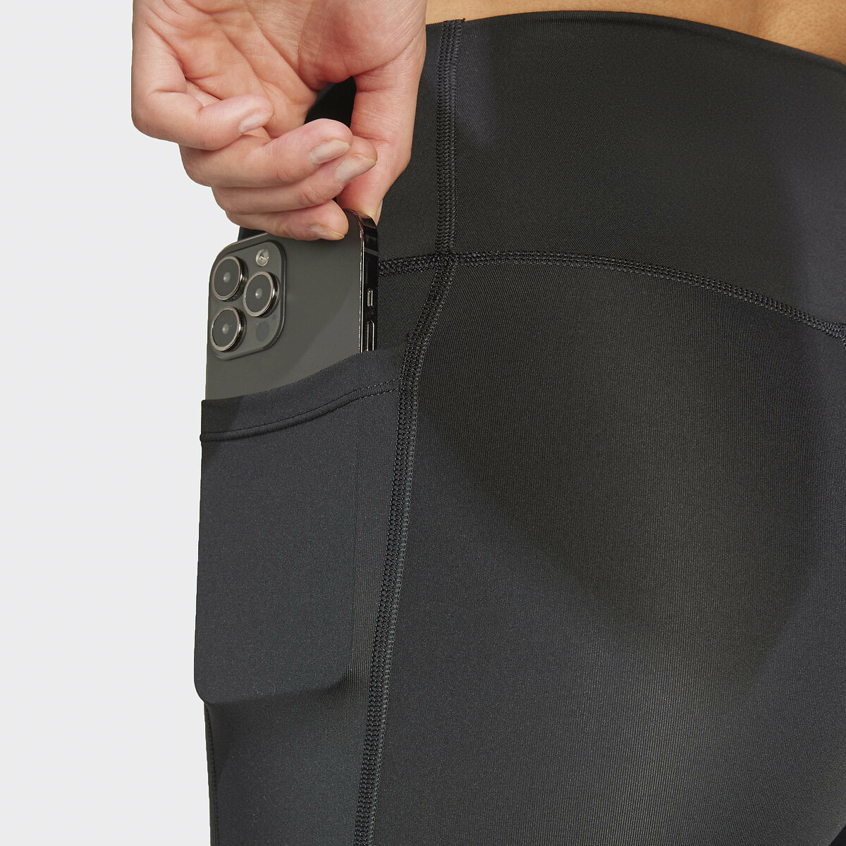 Short moulant Optime Essentials 7inch noir, adidas Performance