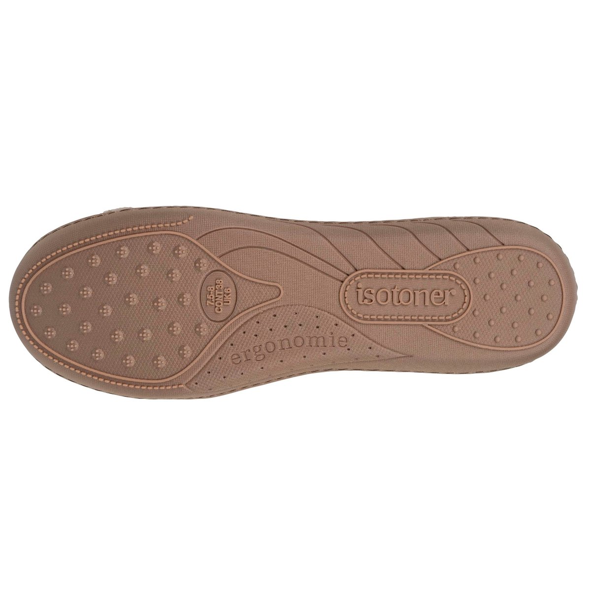 Chaussons Ballerines beige, ISOTONER