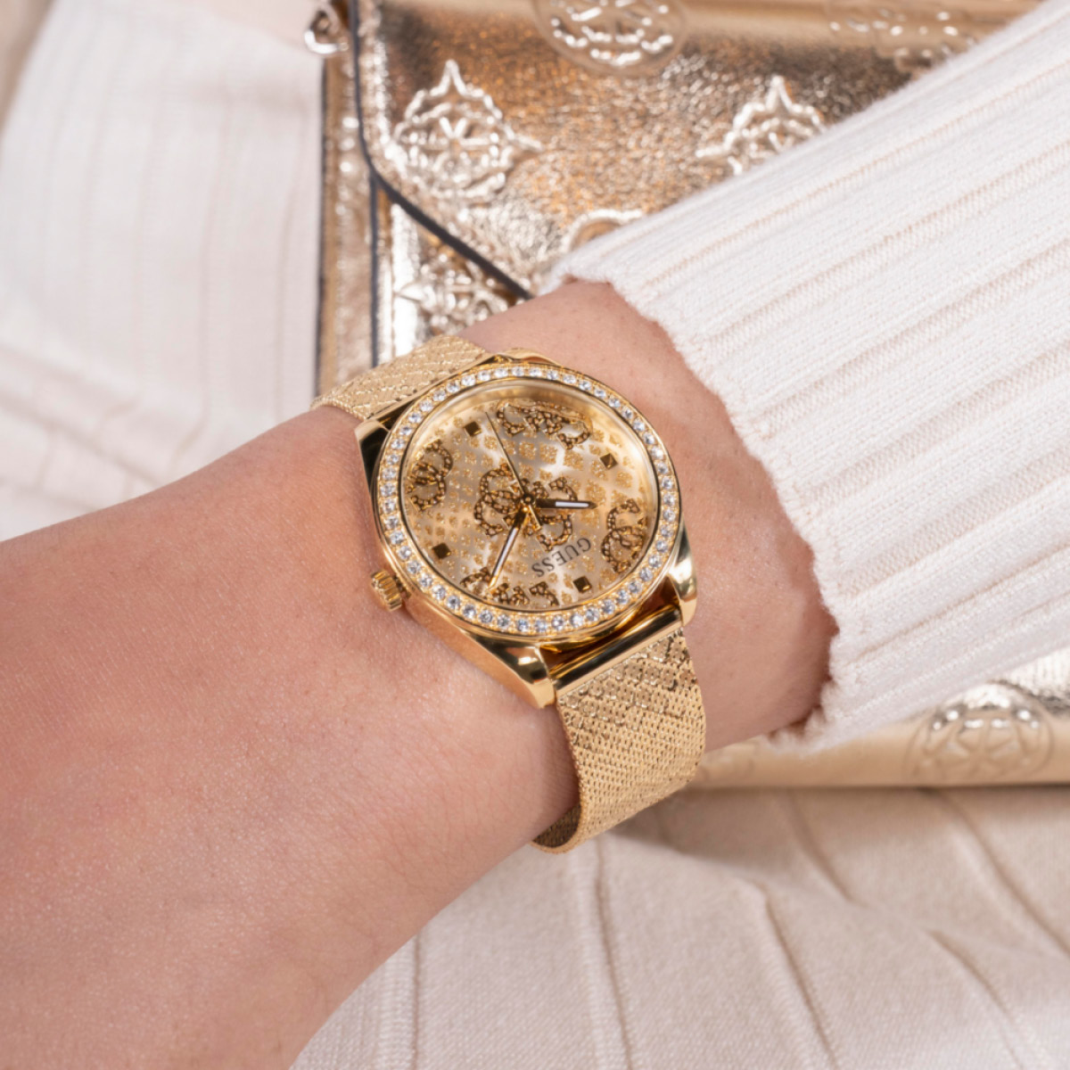 Montre Analogique  LADIES JEWELRY doré doré doré, GUESS