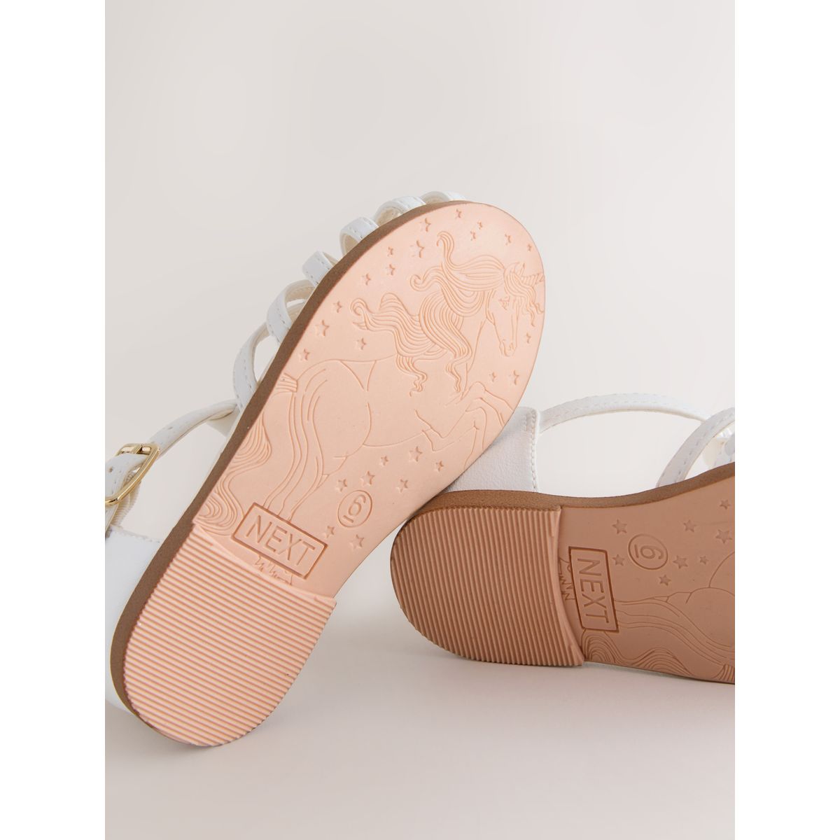 Sandales cœur pour grandes occasions blanc, NEXT
