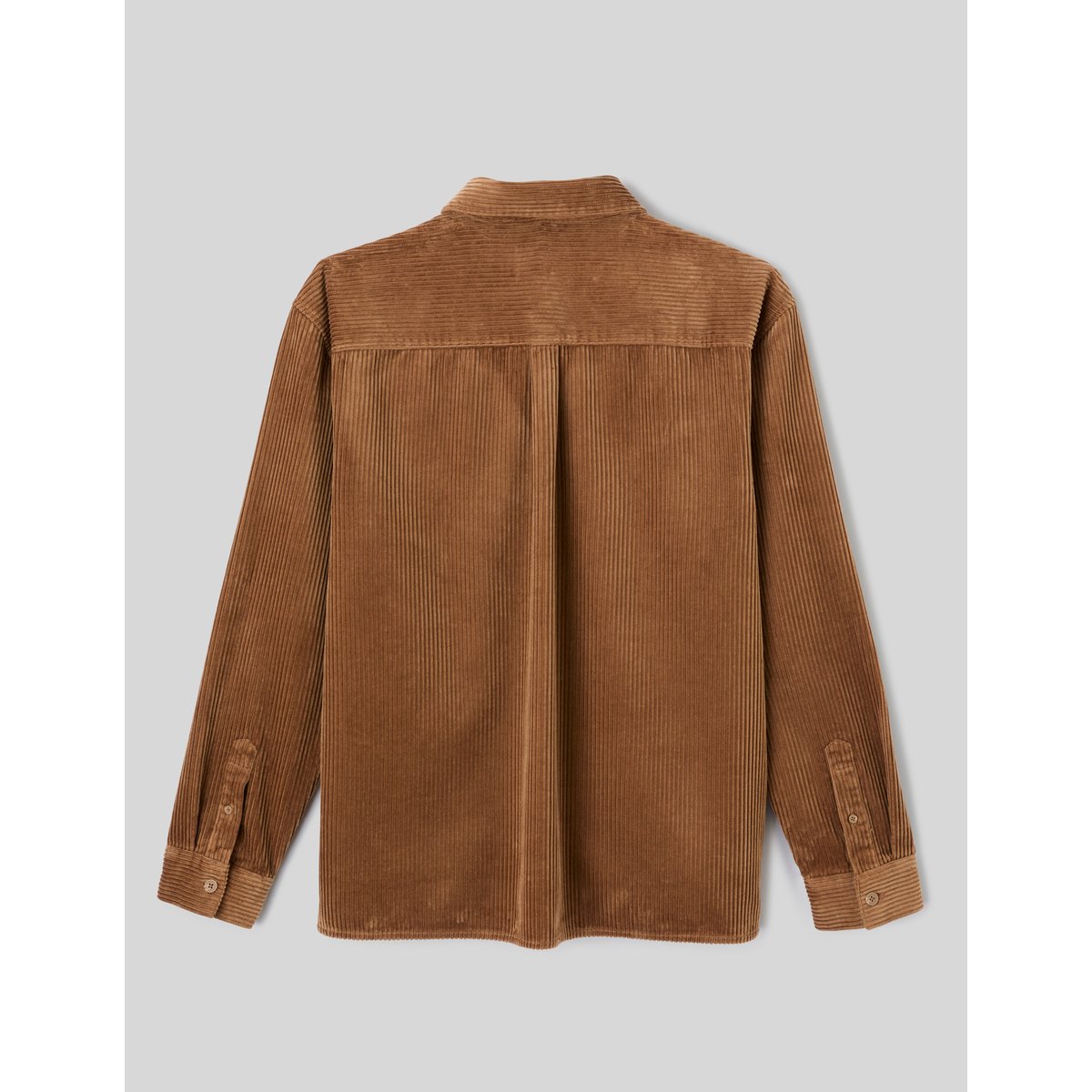 Chemise en velours côtelé camel, BZB