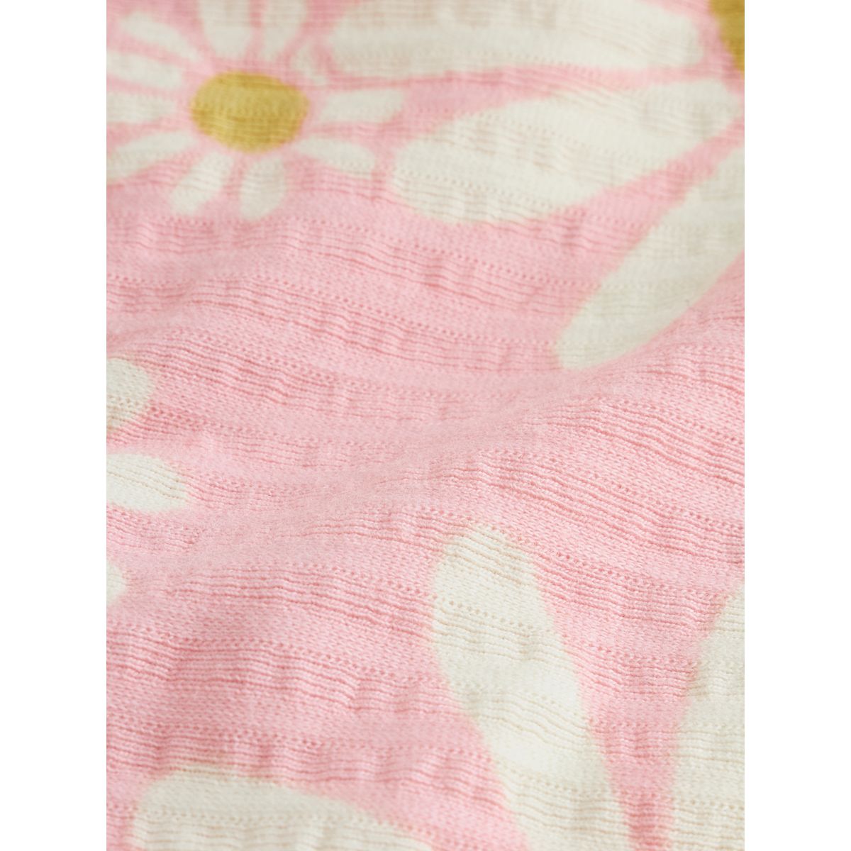 Short texturé fleur rose, NEXT