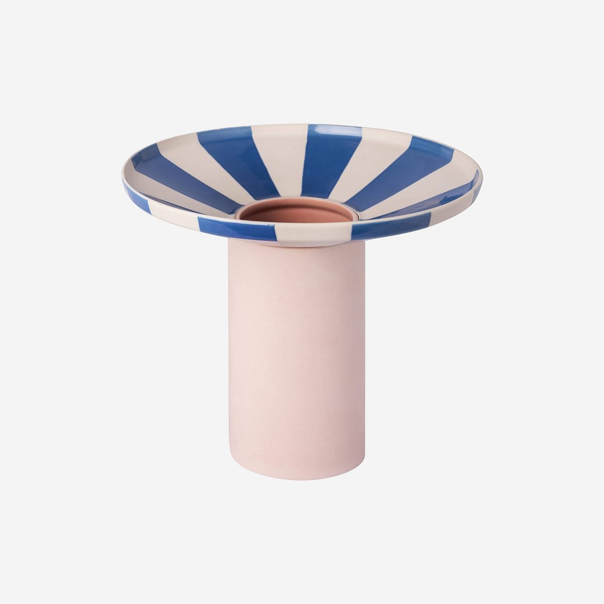 Vase grès ULO bleu, multicolore, HABITAT