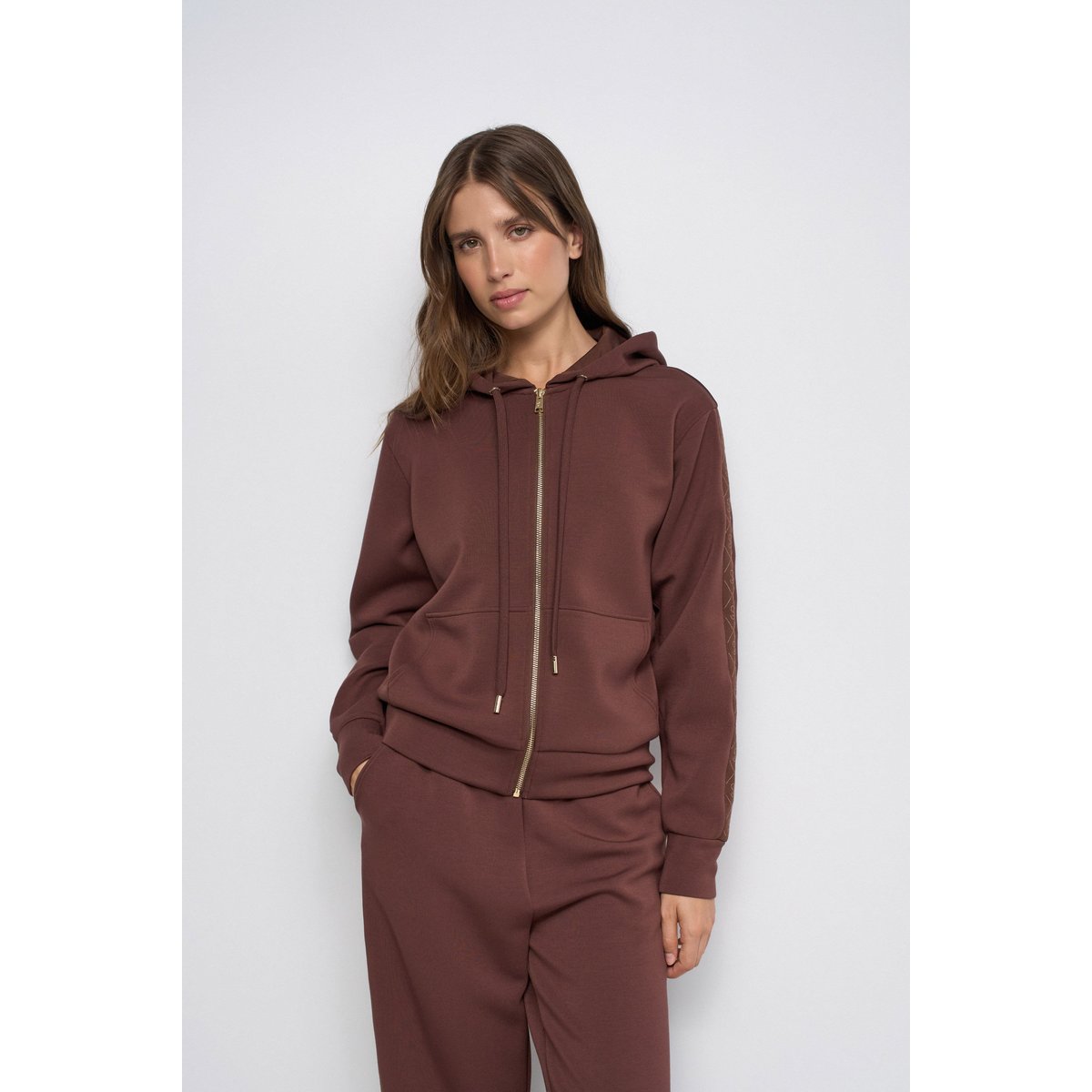 VESTE EN MAILLE marron, SALSA JEANS