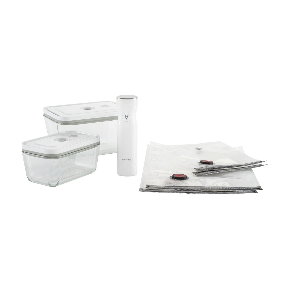 Set complet sous vide 7 pièces Verre Fresh & Save blanc, ZWILLING
