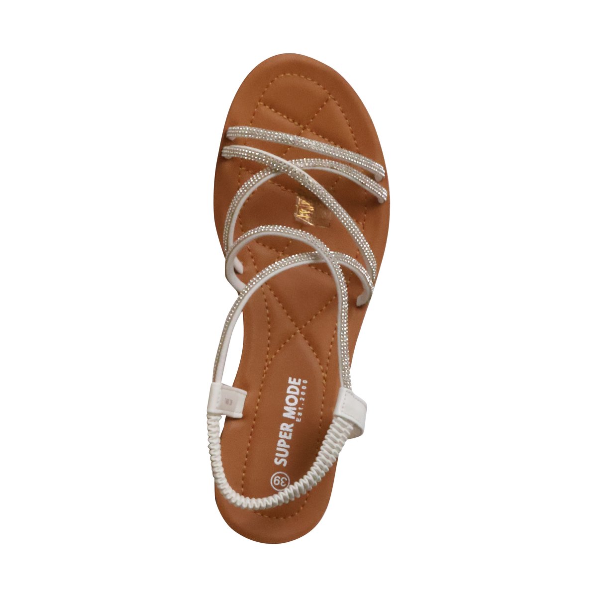 Sandales à Enfiler blanc, ENZA NUCCI
