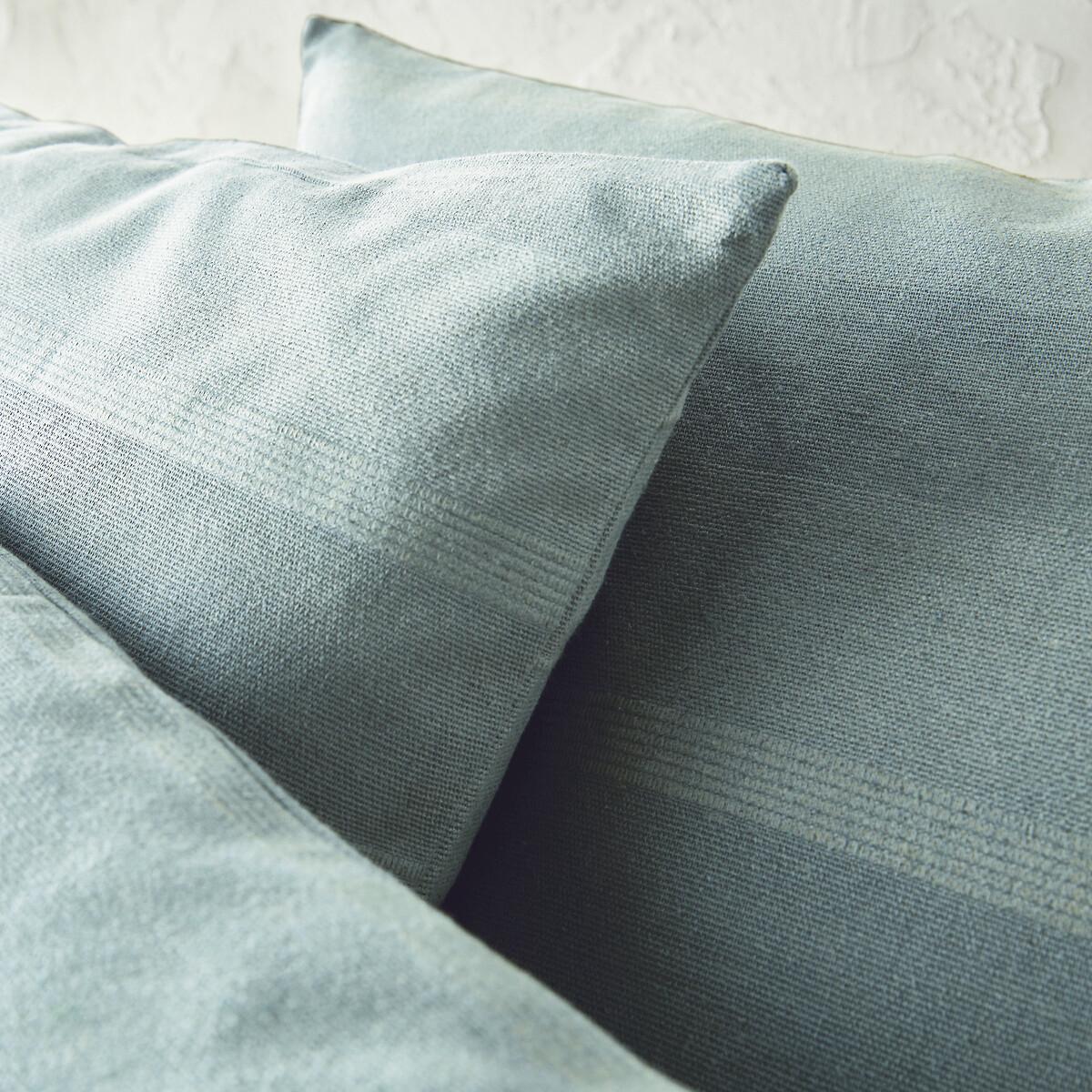 Nedo Fringed Cotton Bedspread pale green, LA REDOUTE INTERIEURS