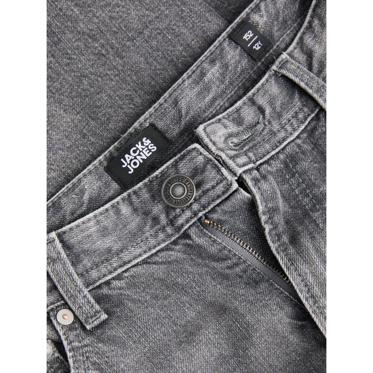 Jean Baggy Fit grey denim 1, JACK & JONES JUNIOR