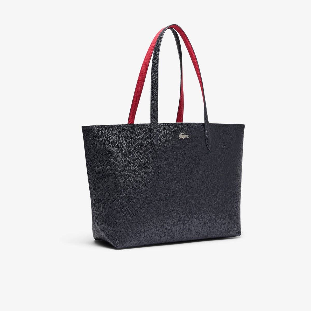 Sac cabas zippé Anna bleu-q19, LACOSTE