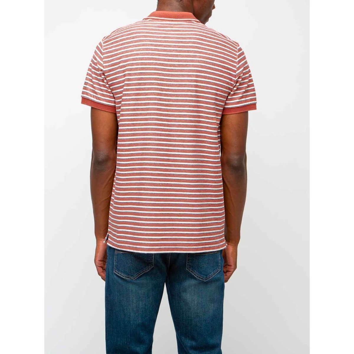 Polo manches courtes KELIOPOL14034 terracotta, TBS