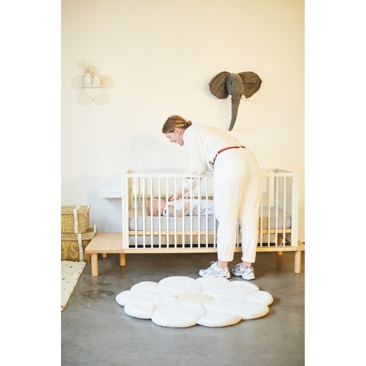 Lit bébé enfant évolutif 5 en 1 - 70x140cm naturel, CHILDHOME