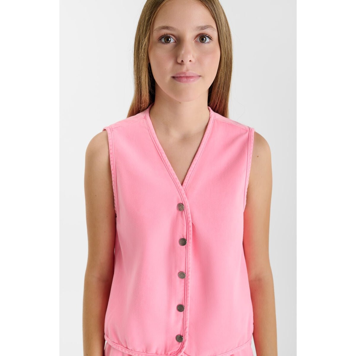 Gilet BANDOL fluo pink, LE TEMPS DES CERISES