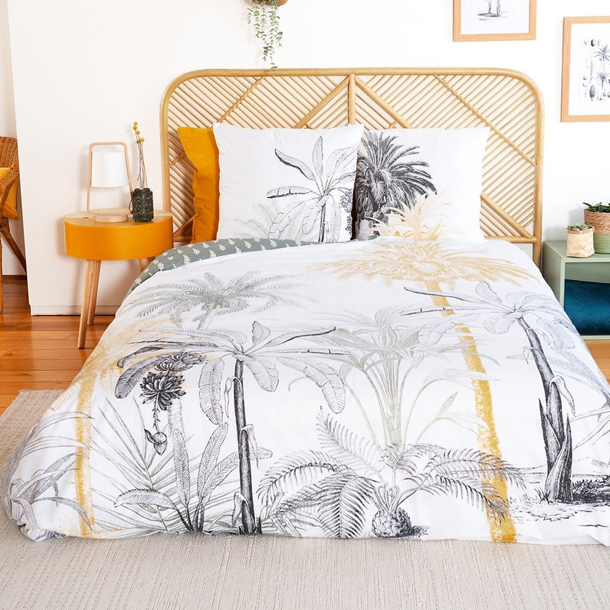 Parure Housse De Couette 100% coton - Soli multicolore, C DESIGN HOME TEXTILE
