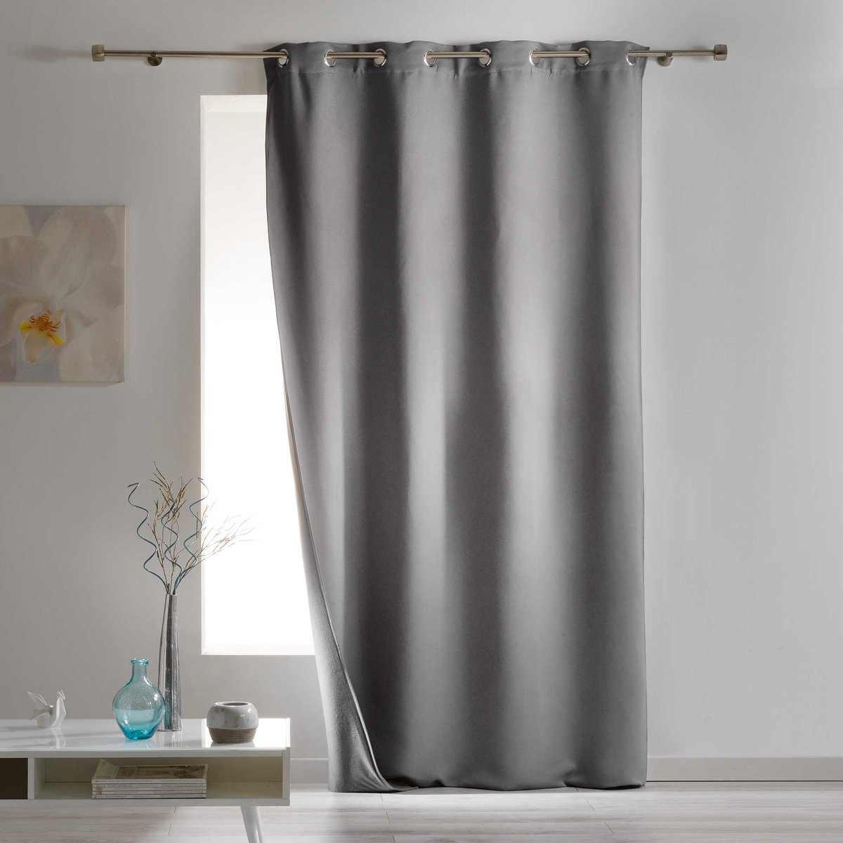 Rideau a oeillets Covery taupe, EDEN
