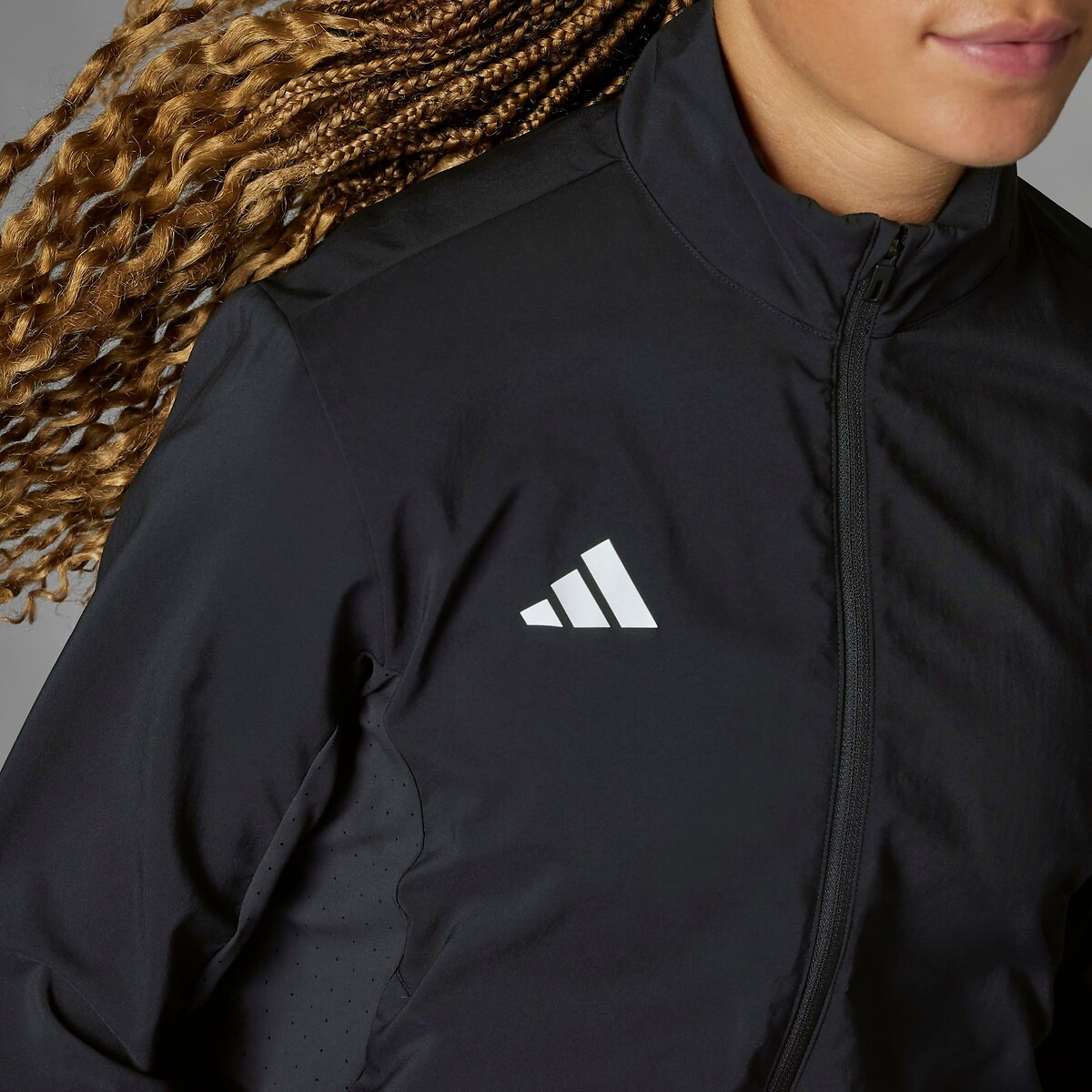 Laufjacke Adizero schwarz, adidas Performance