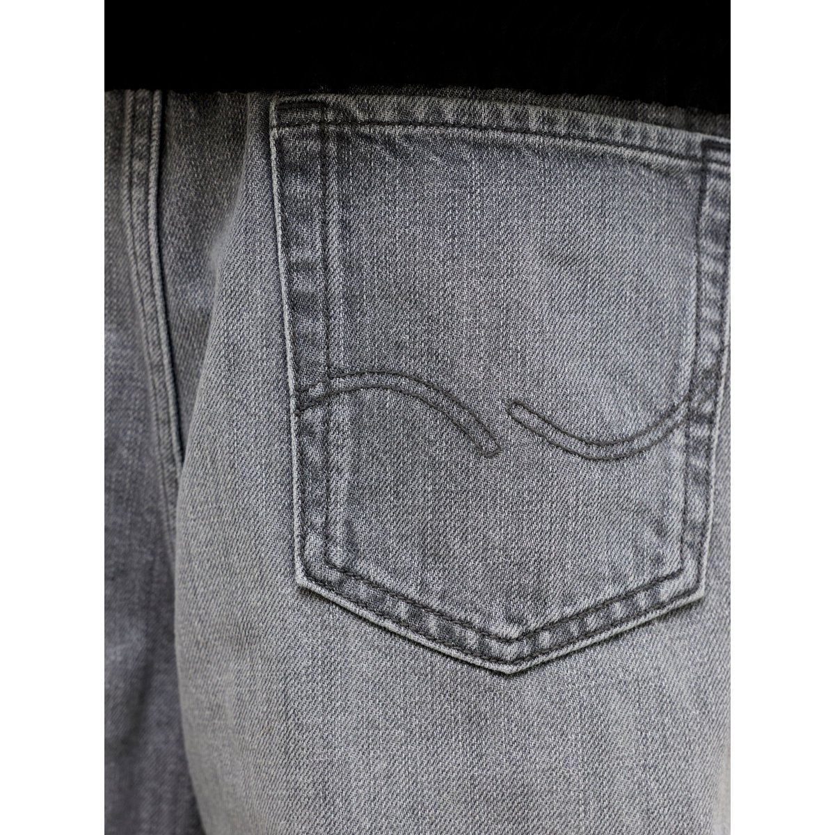 Jean À Coupe Wide black denim, JACK & JONES JUNIOR