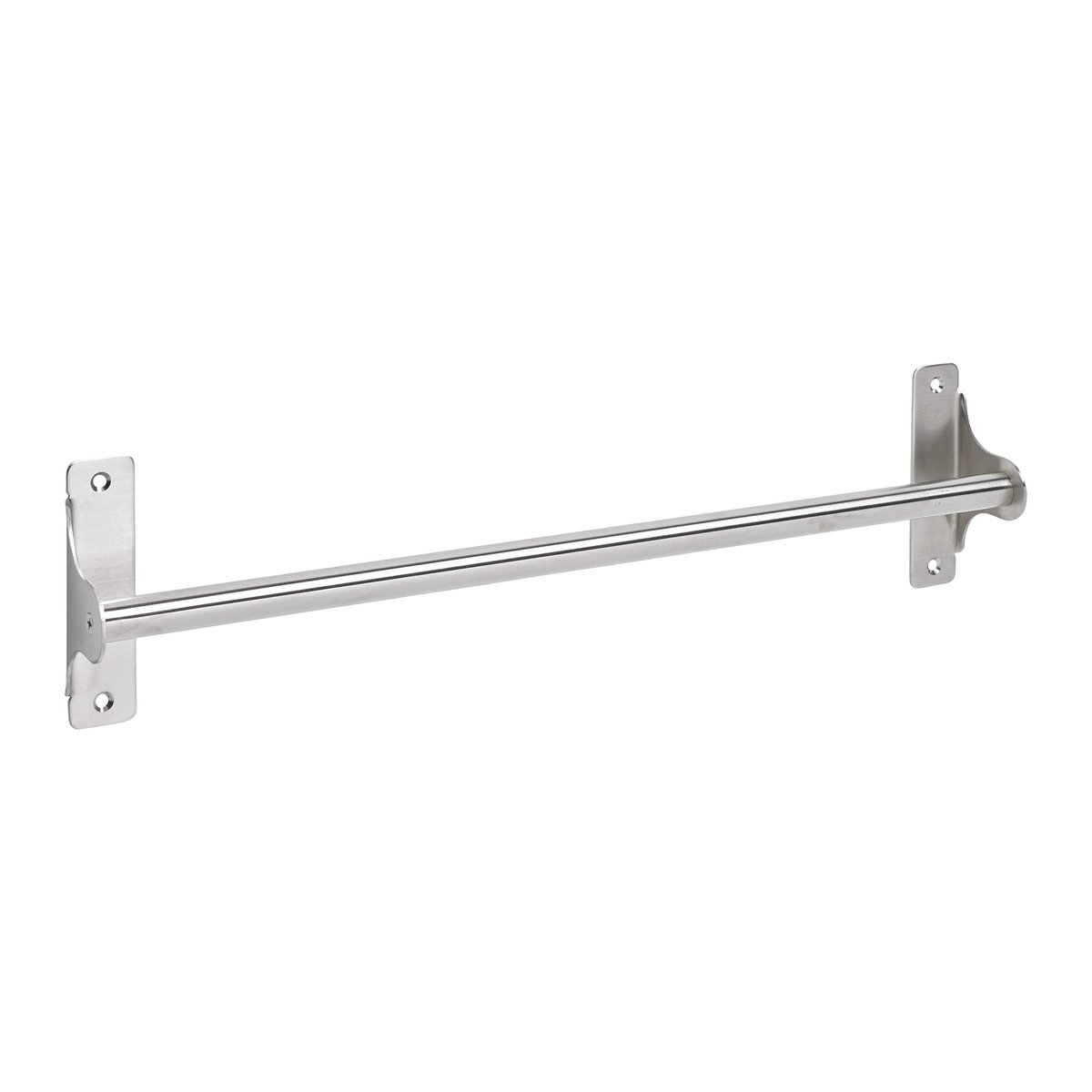 Porte-serviettes en acier, MIA argent, GENERIC