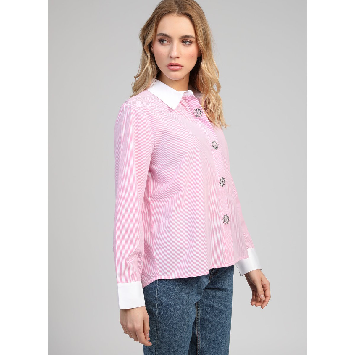Chemise SYLANA rose, AN'GE