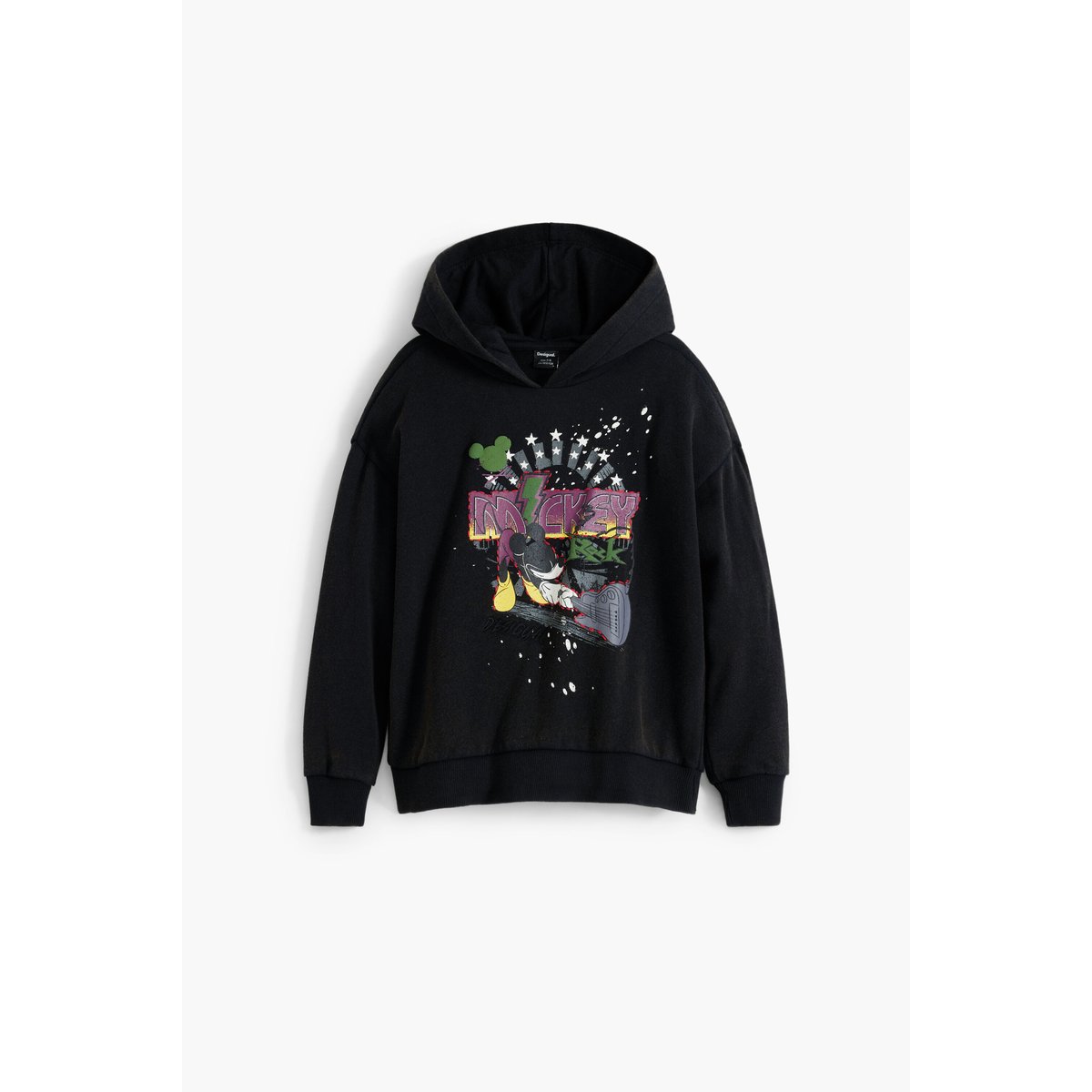 Sweat-shirt Mickey™ Rock noir, DESIGUAL