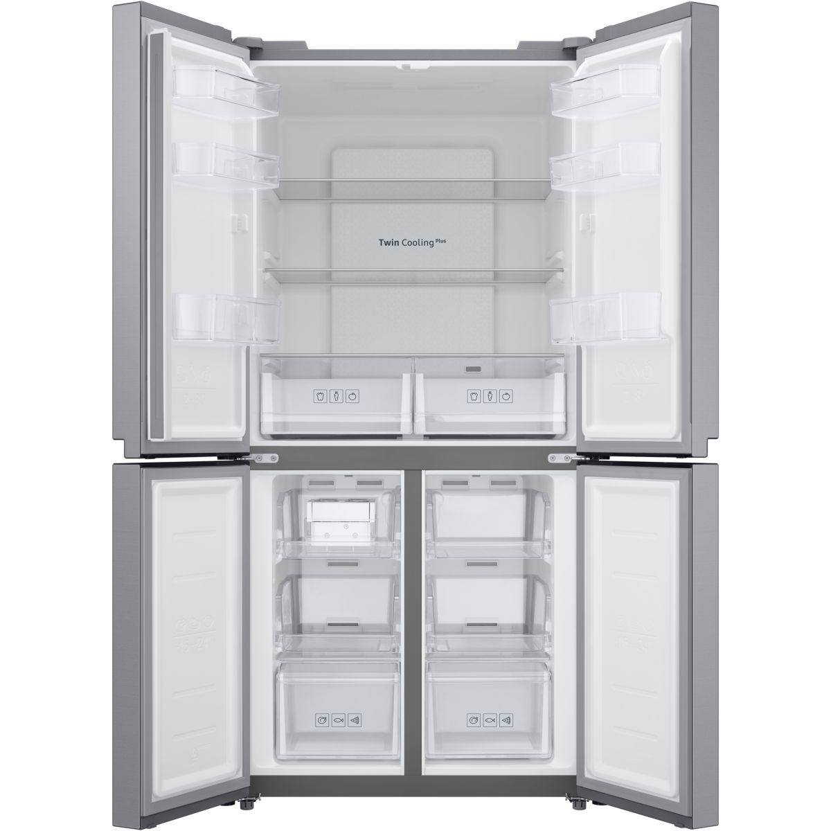 Réfrigérateur multi portes RF48A400EM9 silver, SAMSUNG
