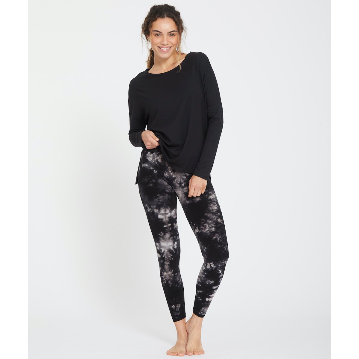 Teeshirt en coton DAKSHA blanc, YOGA SEARCHER