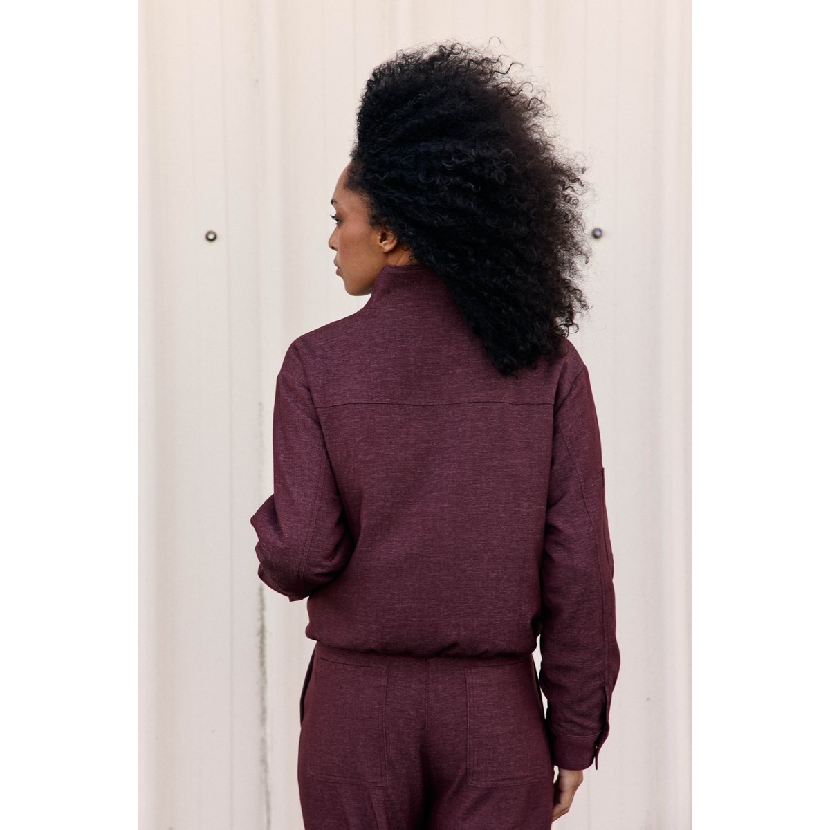 VESTE uni VESKY 55-bordeaux, LA PETITE ETOILE
