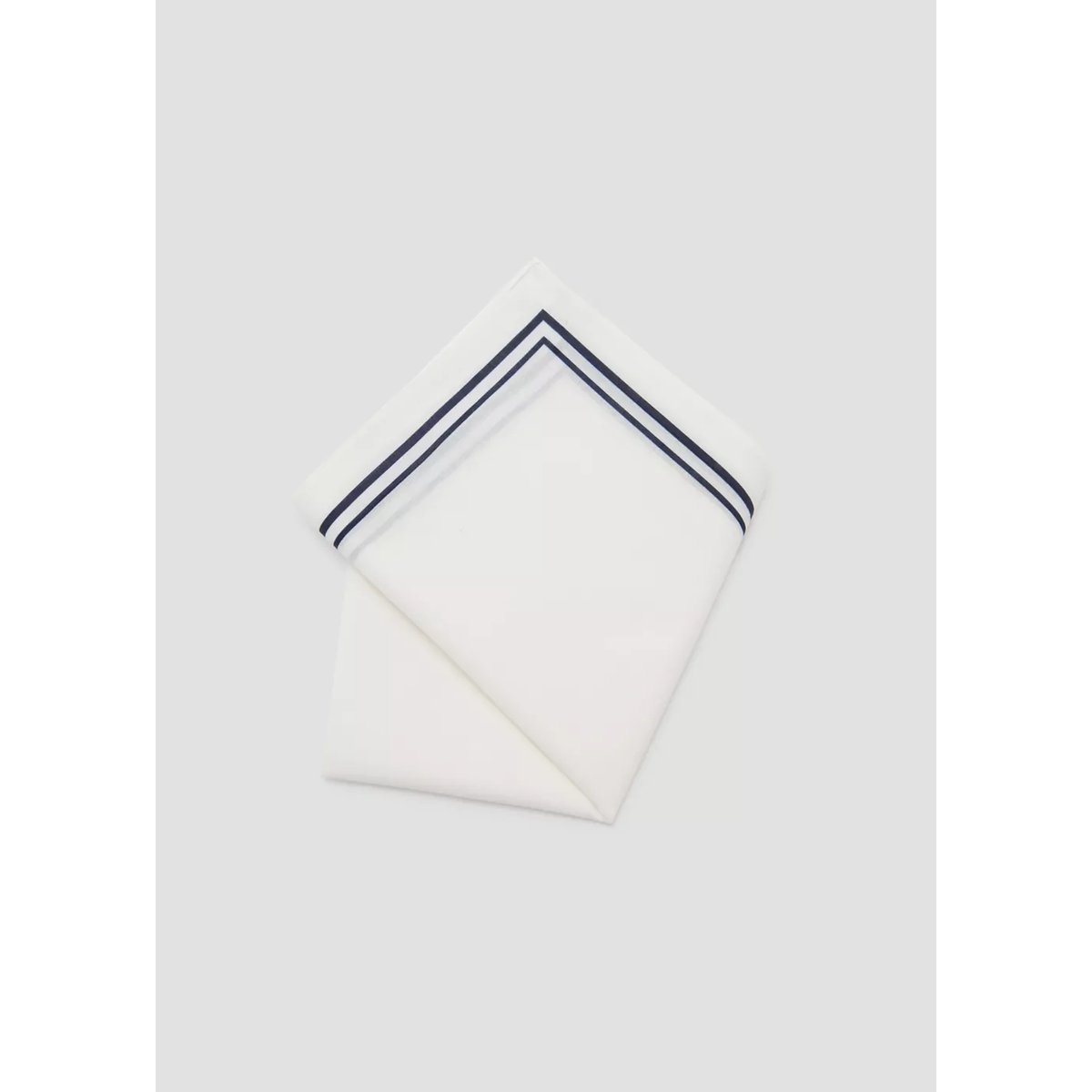 Foulard 100 % coton quadrillé blanc, MANGO MAN