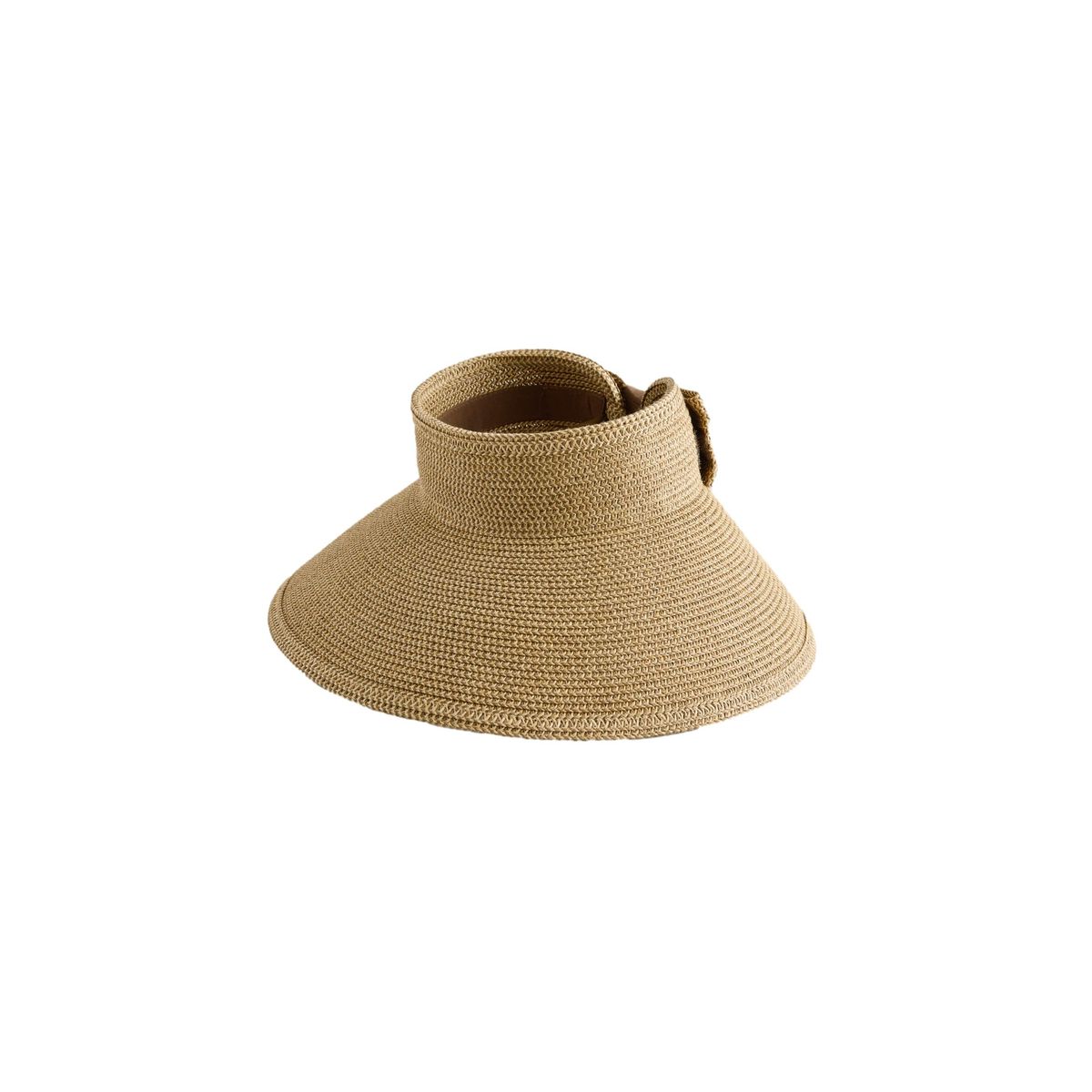 Chapeau pliable à visière et nœud naturel, NEXT