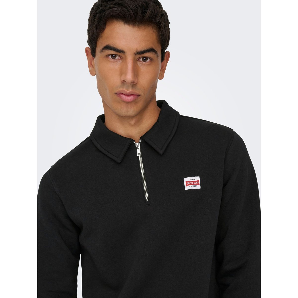 Sweat-Shirt noire - jet black, ONLY & SONS
