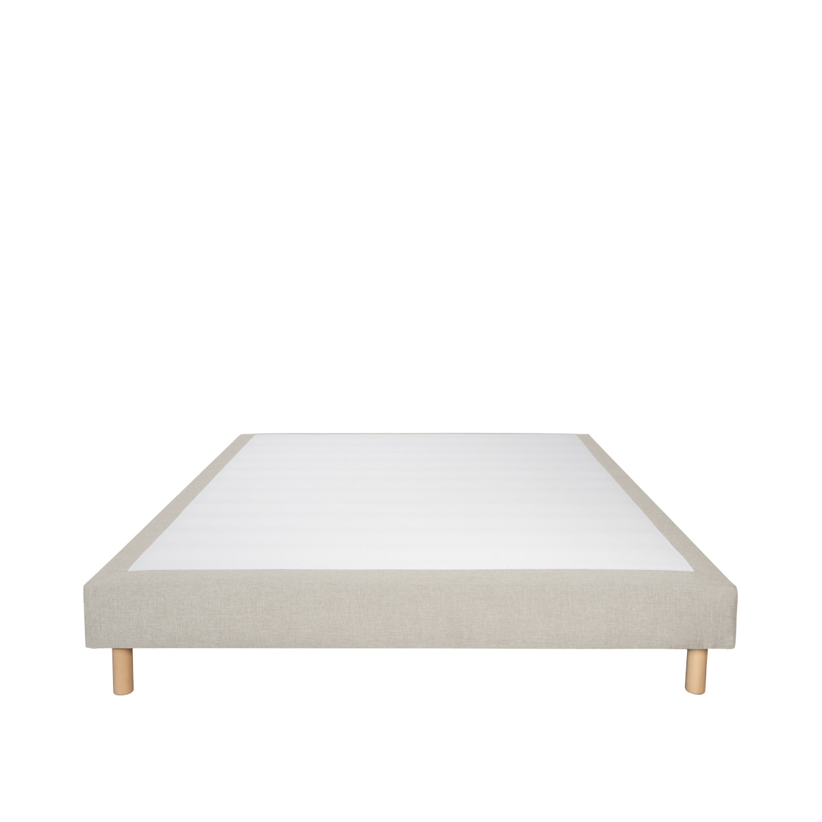 Sommier tapissier Tissu SISAL sable, BELLECOUR