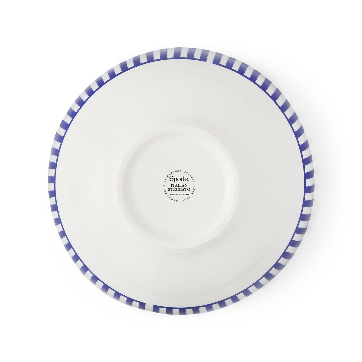 Set of 4 Steccato Cereal Bowls blue, SPODE