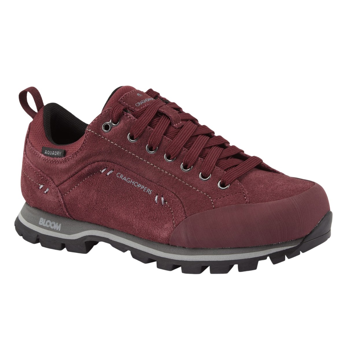 Baskets en cuir JACARA violet, CRAGHOPPERS