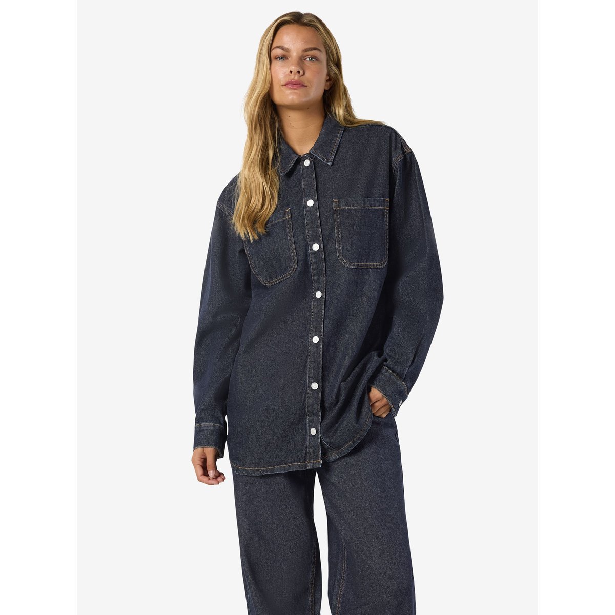 Surchemises dark blue denim, NOISY MAY