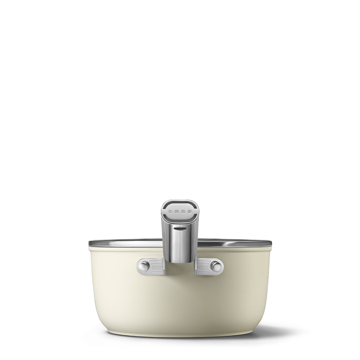 Tacho antiaderente, 20cm, SMEG creme, SMEG
