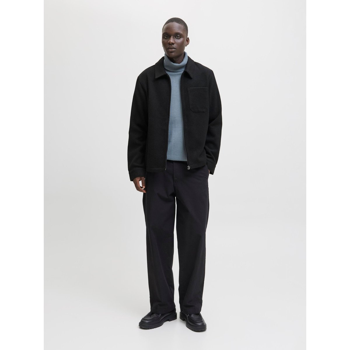 Veste-Chemise black, JACK & JONES