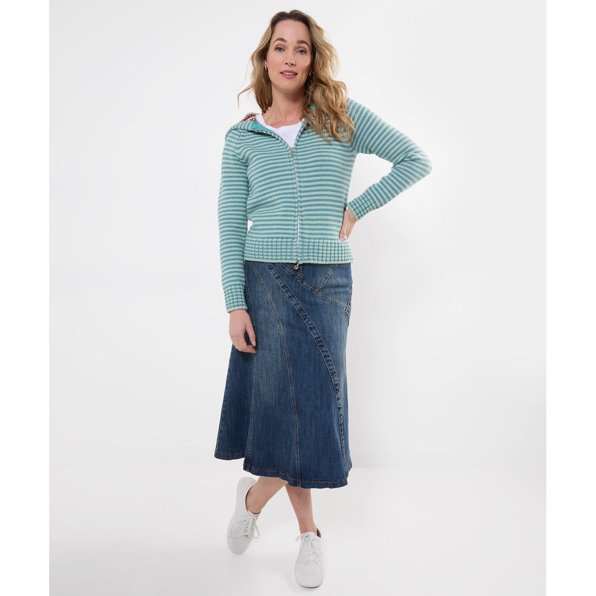 Cardigan à Capuche Rayé Pixie autres, JOE BROWNS