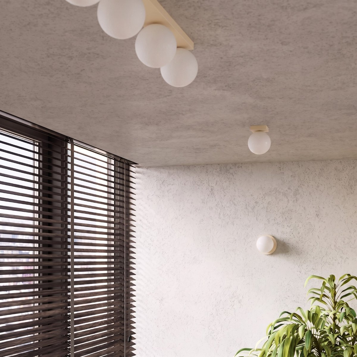 Applique murale Beige G9 1 Yoli beige, EDEN