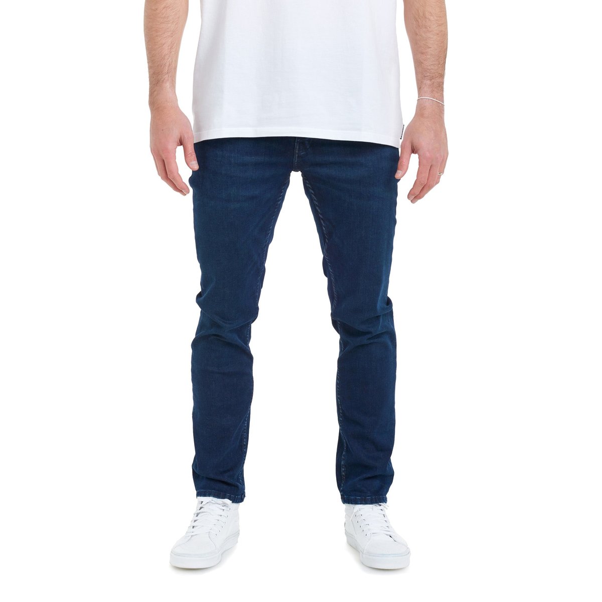 PANTALON REGULAR IZY bleu, PULLIN