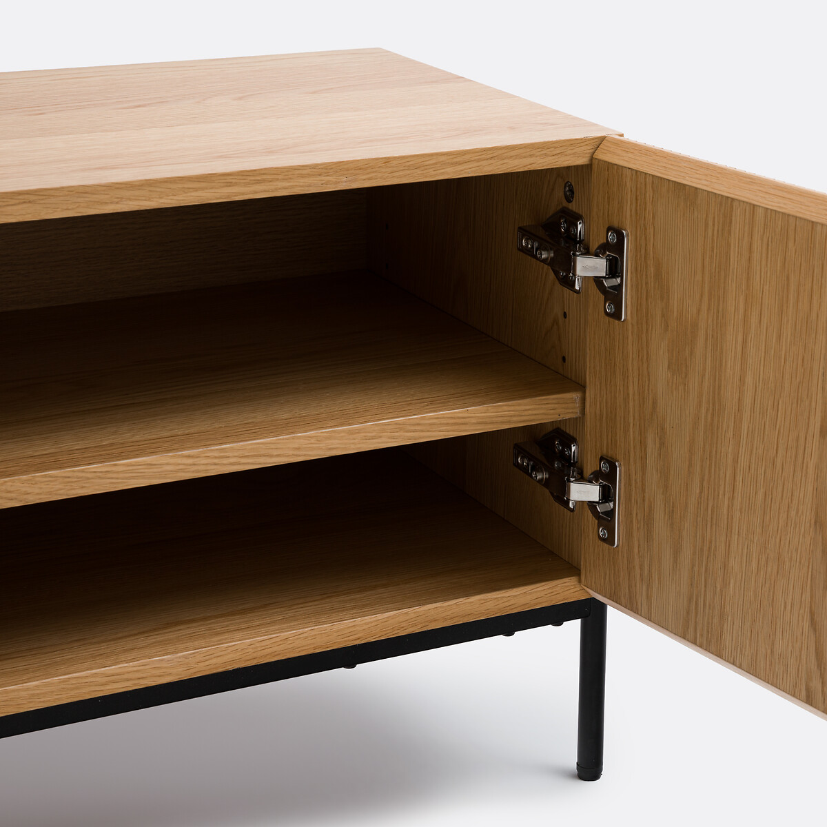 Lodge Hi-Fit/TV Stand oak, LA REDOUTE INTERIEURS