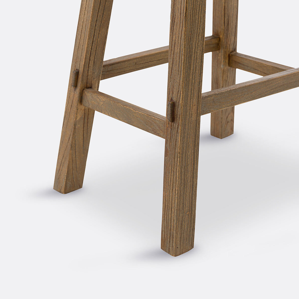 Banco alto em olmo maciço, alt. 65 cm, Asayo natural, LA REDOUTE INTERIEURS