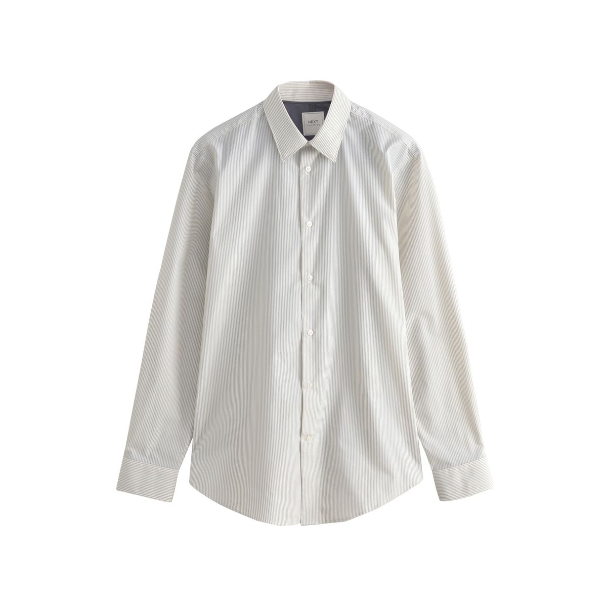 Chemise habillée à poignet simple, lot de 3 gris, NEXT