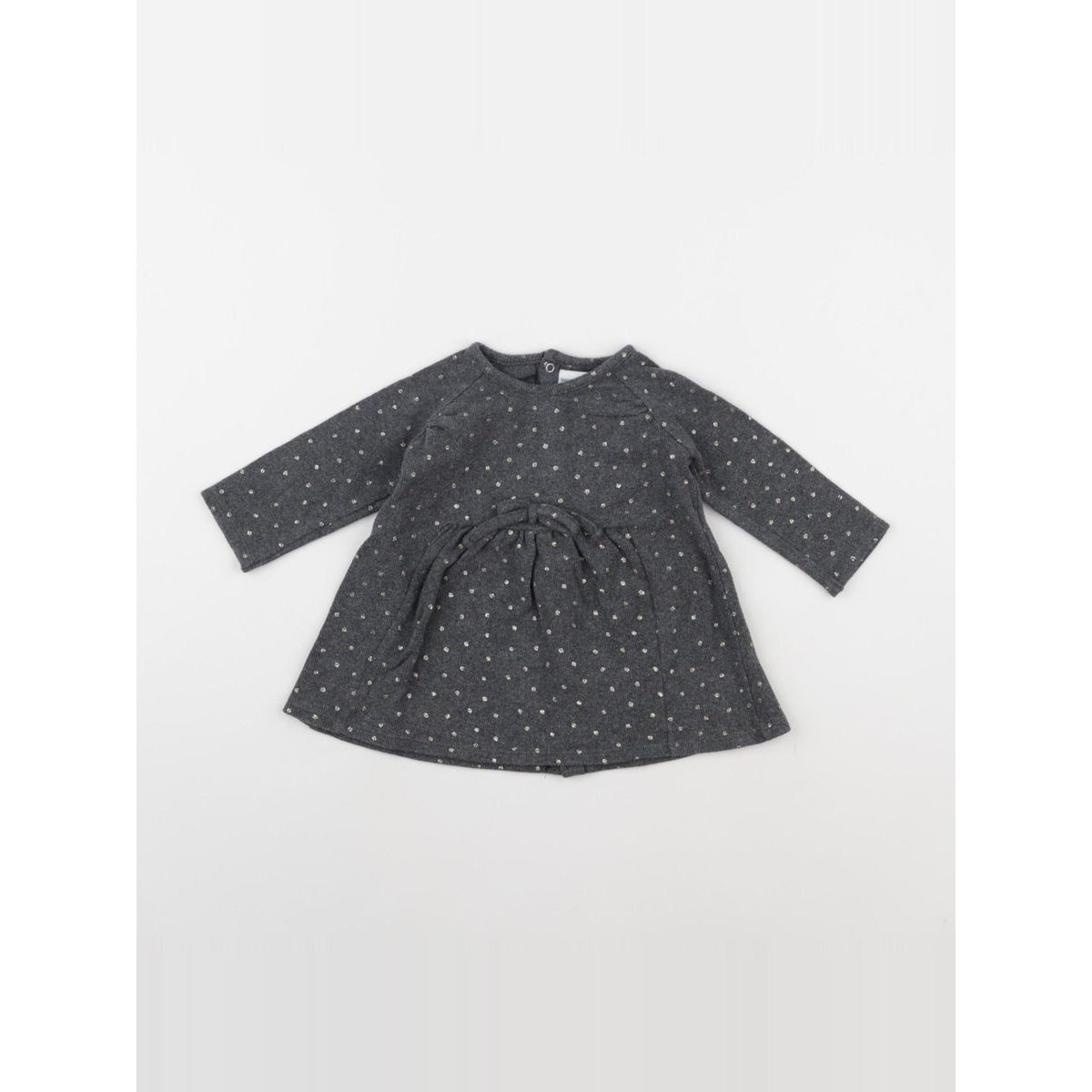 Robe - Très bon état gris, VERTBAUDET