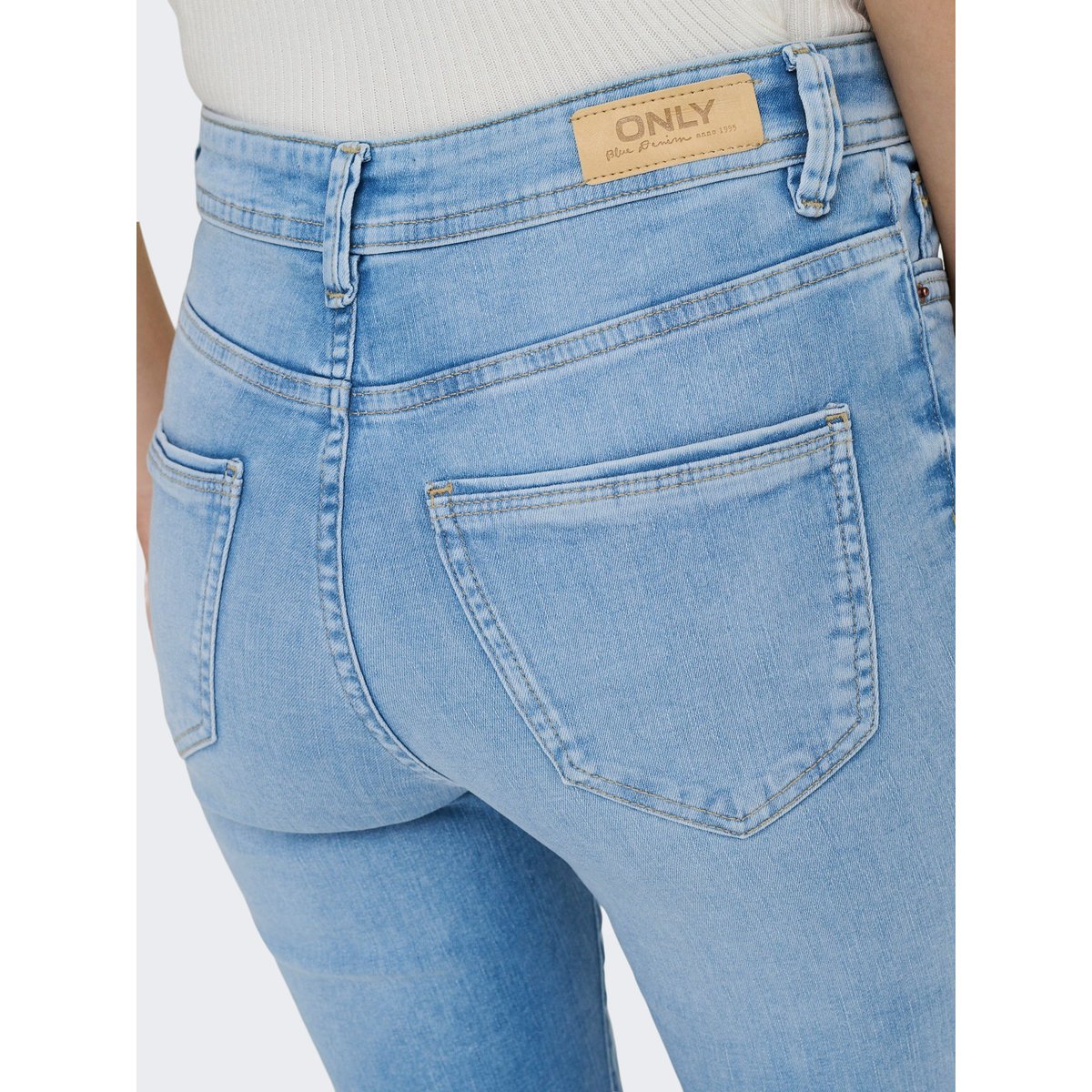 Jean Flared light blue denim 1, ONLY