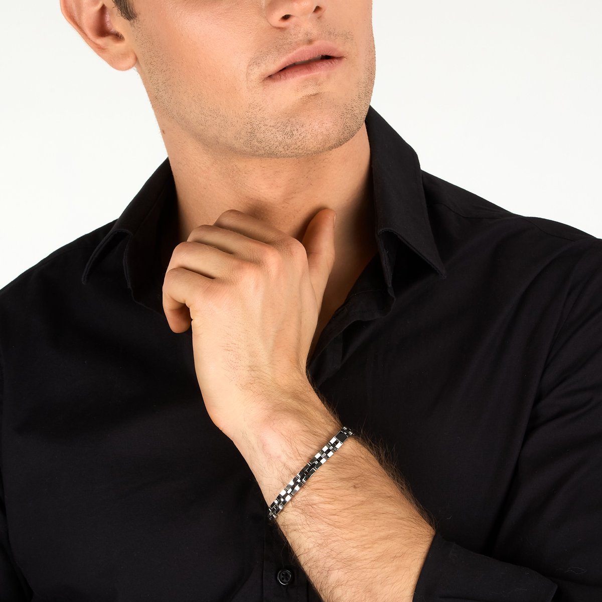 Bracelet CERAMIC black,stainless steel, SECTOR NO LIMITS