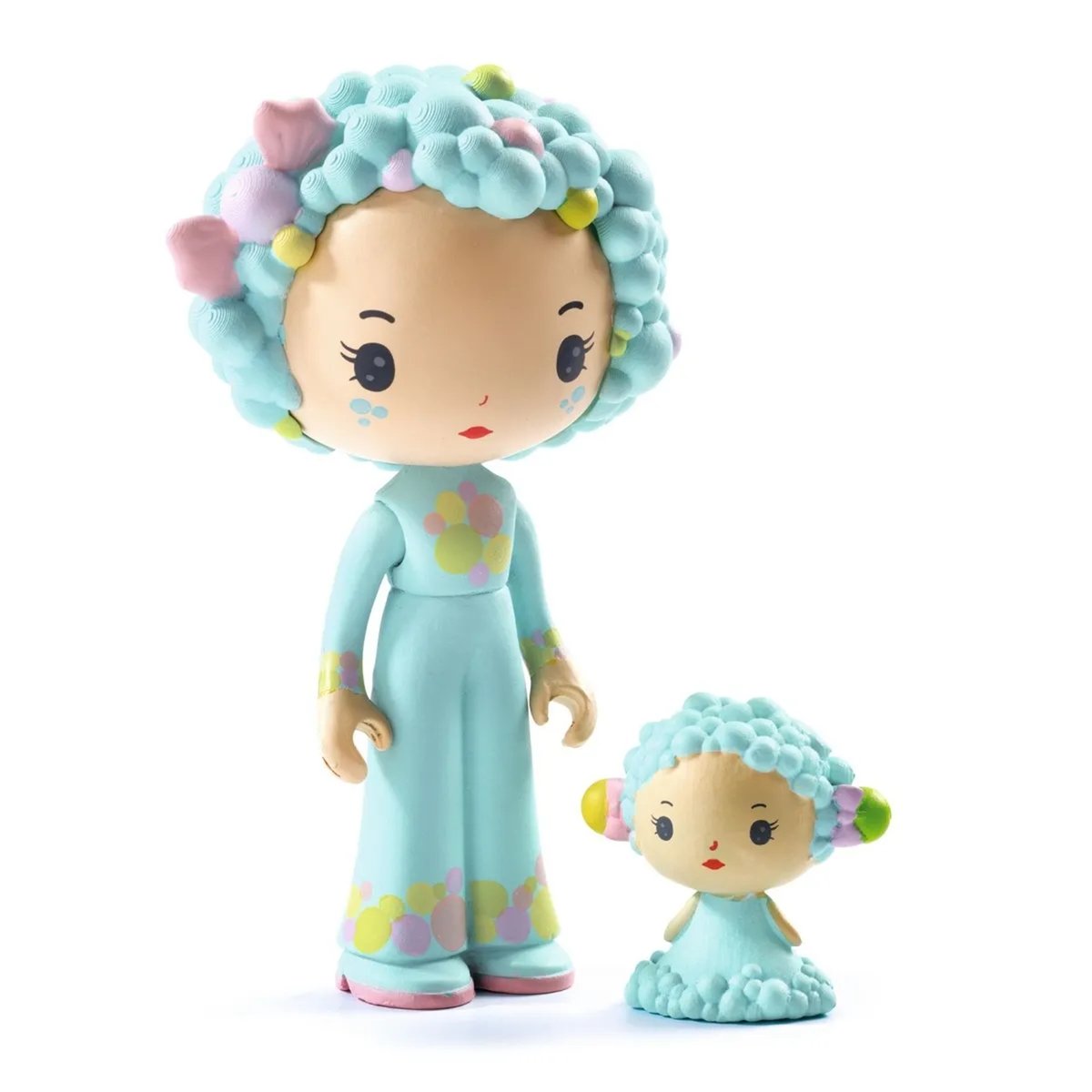 Blue Tinyroom - figurines Tinyly multicolore, DJECO