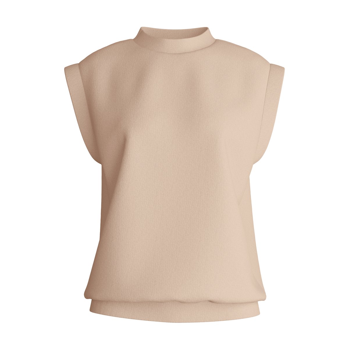 Sweatshirt sans manches Viscose LOUNGEWEAR XTRA light beige, CALIDA