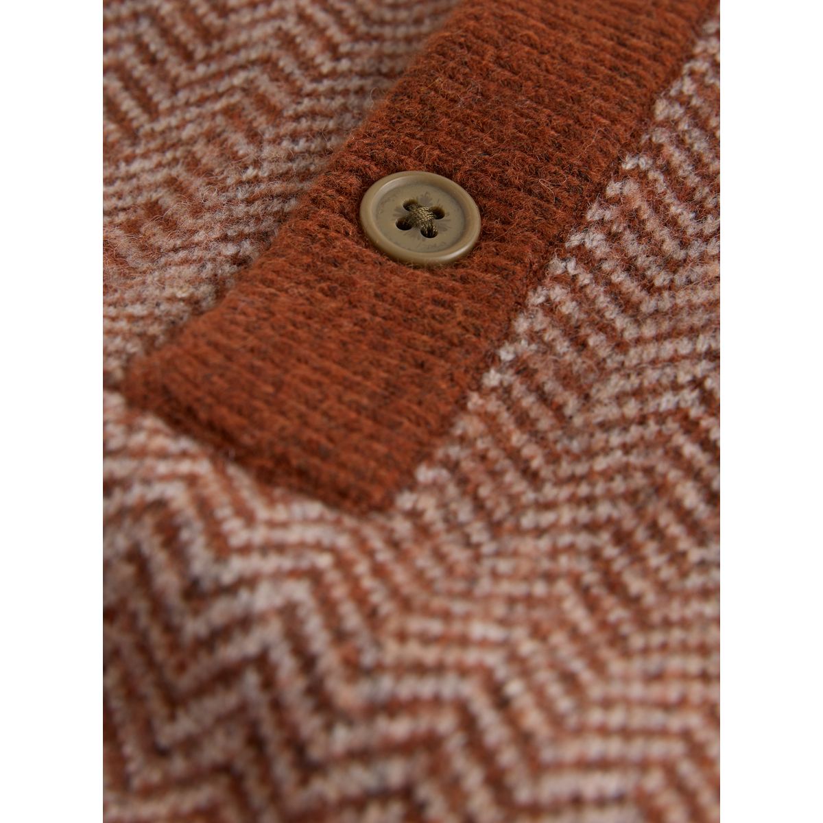 Polo confortable orange rouillé, NEXT